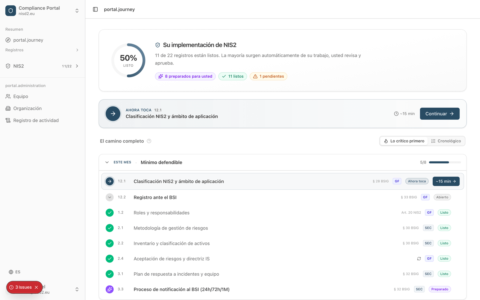 nisd2.eu Journey